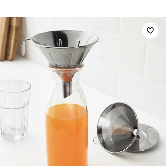 IKEA ÖVERST Stainless Steel Coffee Filter - Picture 3 of 4